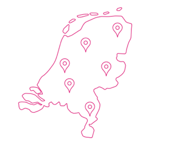 servicepartner kaart Nederland Isoleert
