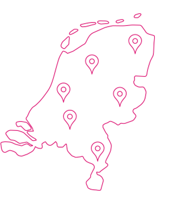 servicepartner kaart Nederland Isoleert